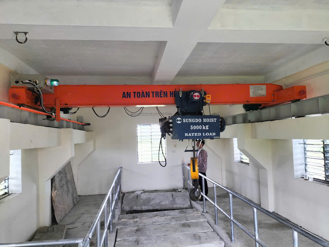 Cầu trục dầm đơn